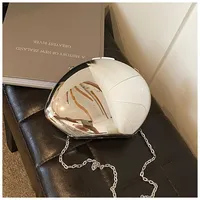 Designer Acrylic Shell Shape Clutch Bag 2